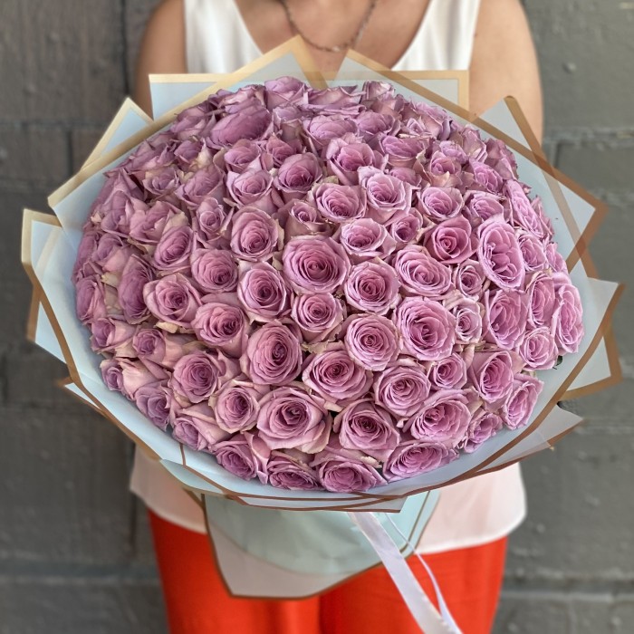 101 сиреневая роза Индиго